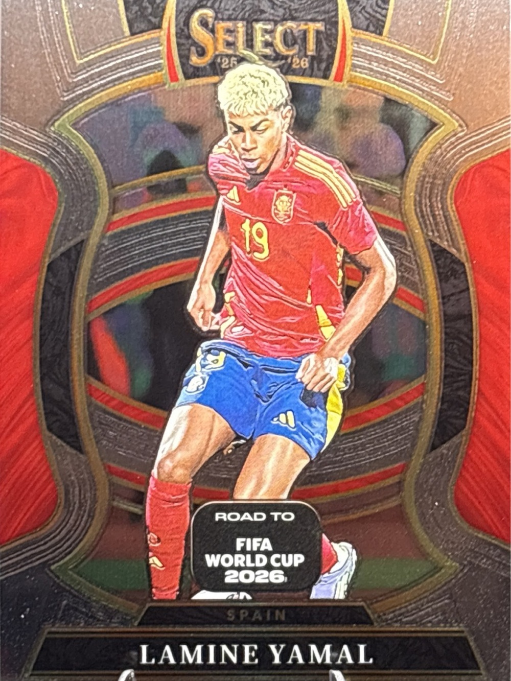 Panini Select Lamine Yamal Soccer Card